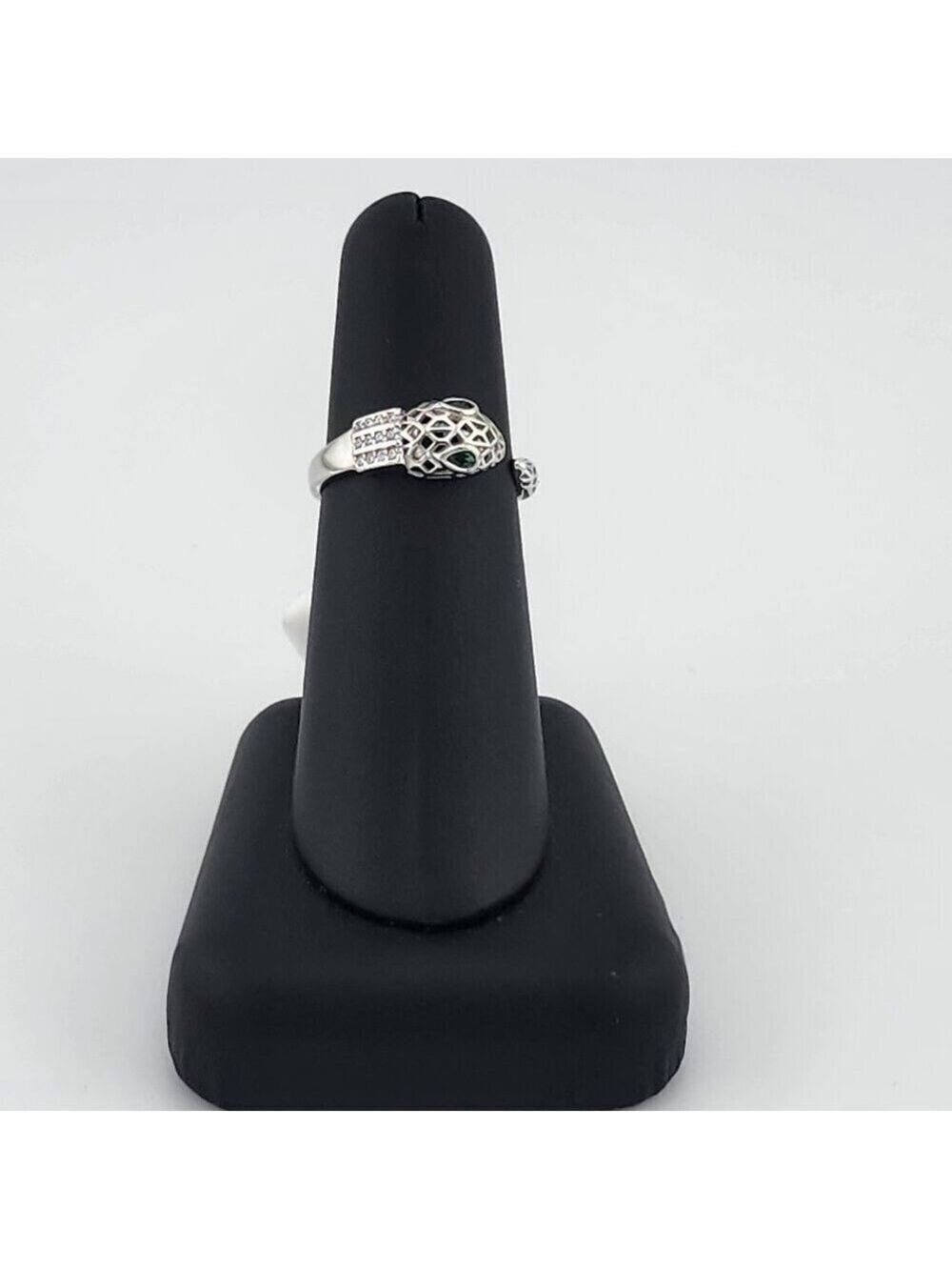 Sleek Snake Ring – Genuine 925 Silver, Brand New - Picture 1 of 8